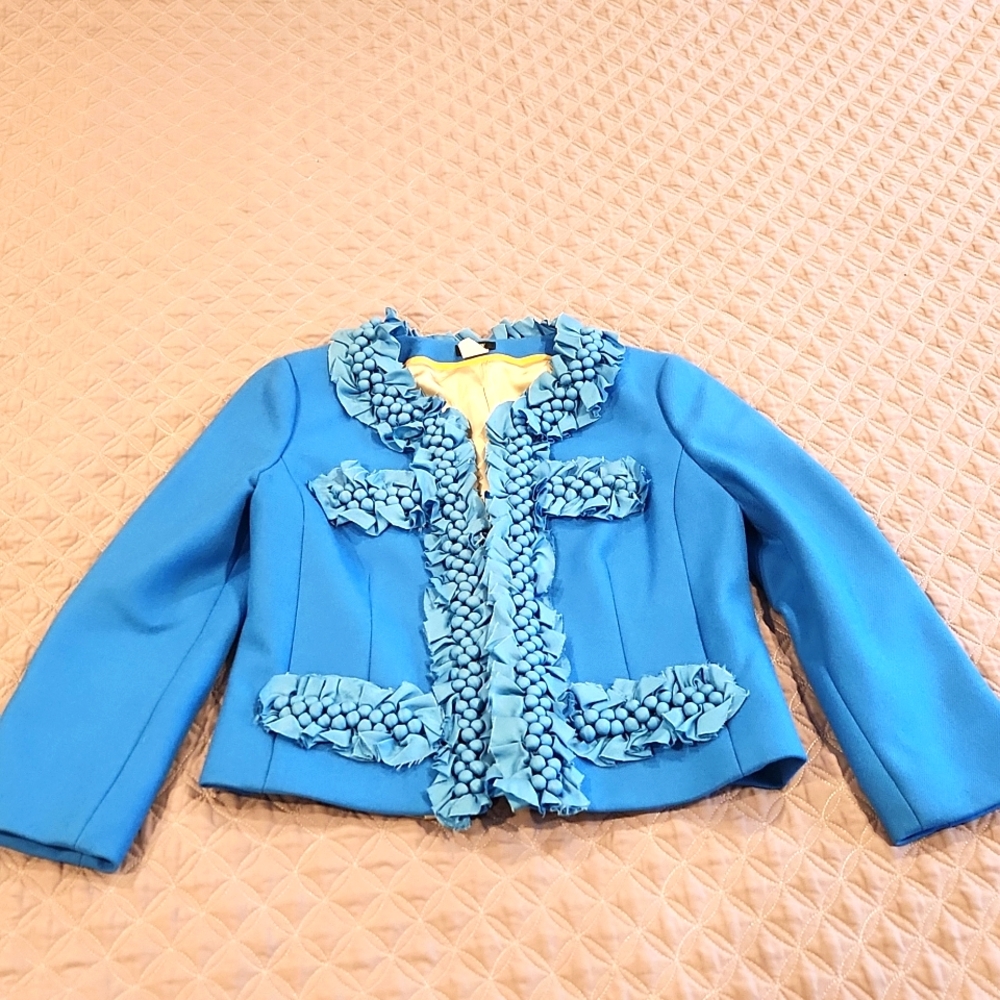 J crew gorgeous wool jacket sz 4